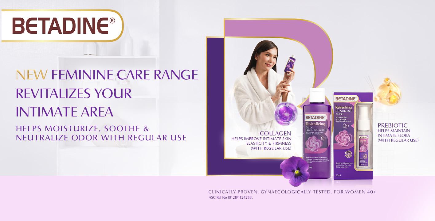 BETADINE® REVITALIZING DAILY FEMININE WASH