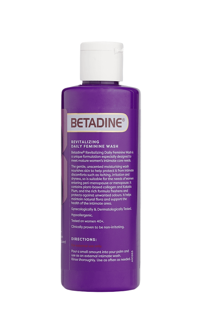 BETADINE® REVITALIZING DAILY FEMININE WASH - DESCRIPTION AND DIRECTIONS