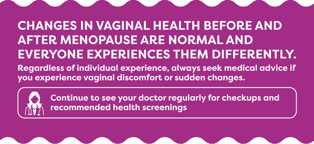 Changes in Vaginal Health Your Menopause, Your Journey