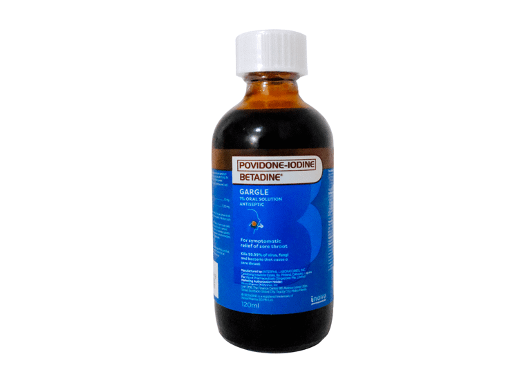 POVIDONE-IODINE (BETADINE®) Gargle Product Information
