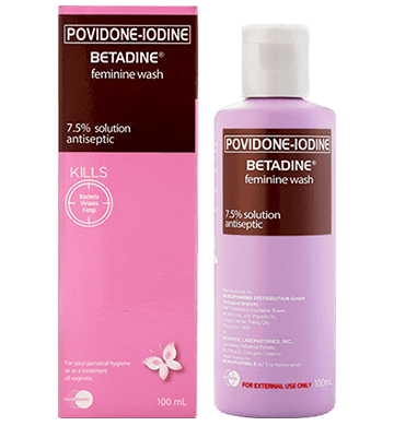 POVIDONE-IODINE (BETADINE®) Antiseptic Feminine Wash